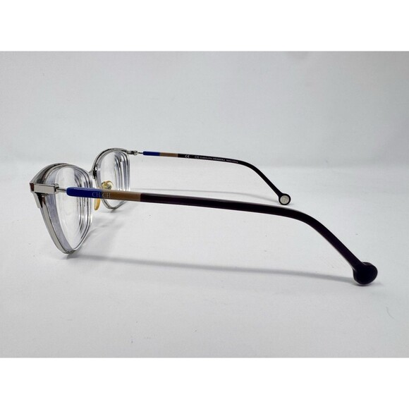 Carolina Herrera VHE192K Eyeglass Frames Only 53-15-140 OE60 Purple main image 13